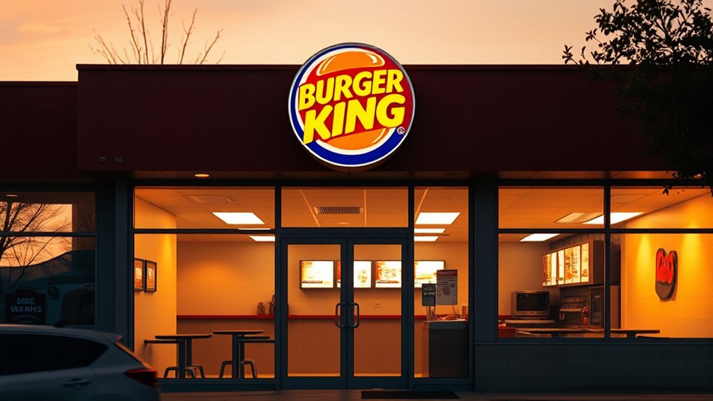 burger king opening hours