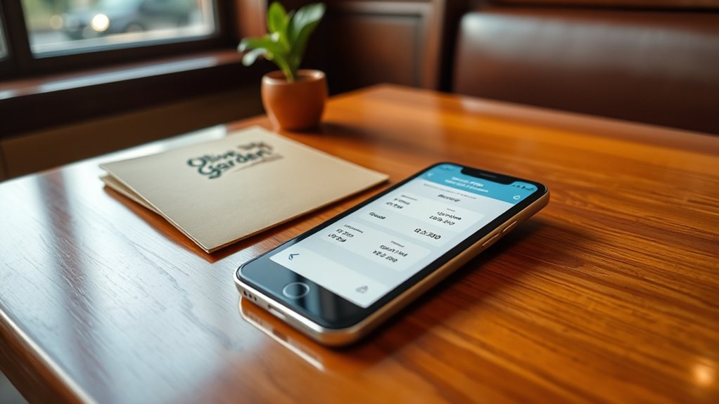 olive garden hours inquiry